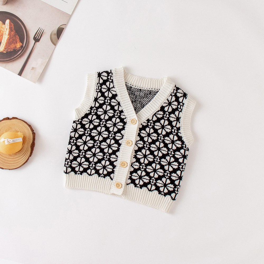 Knit Cardigan Infant - Kardigan Rajut Katun Anak Perempuan Bayi