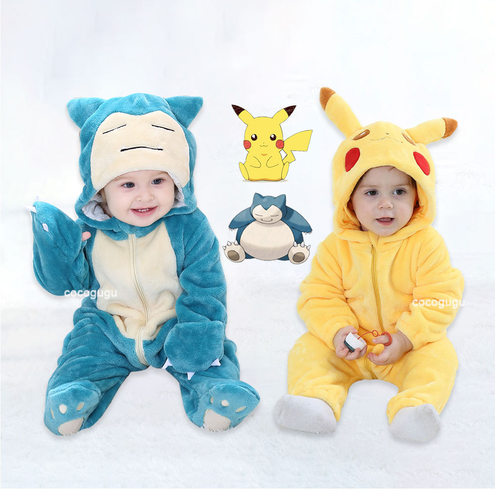 Baby Clothing For Girls - Kostum Pokemon 0-5 Y Baju Monyet