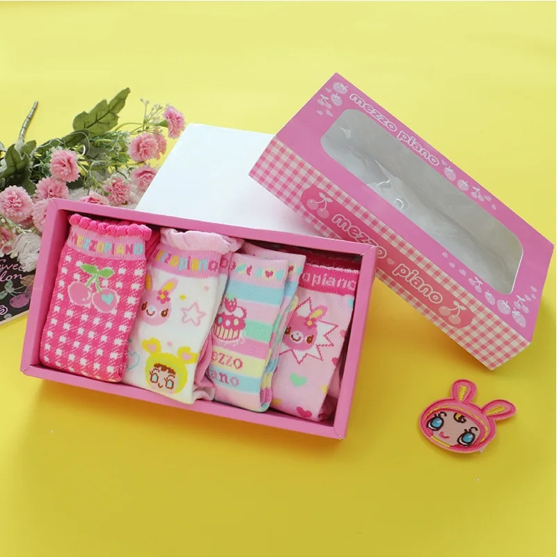 Baby Clothing Embroidery - Kaus Kaki Anak Perempuan Bordir Kelinci