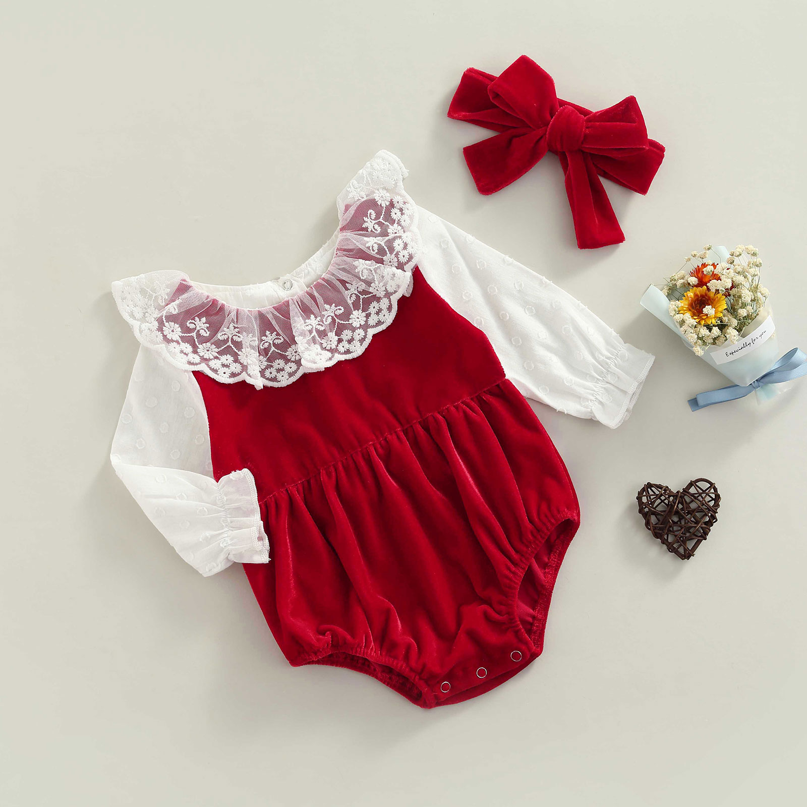 Baby Clothing Brand - Romper Bayi Perempuan Baru Lahir Musim