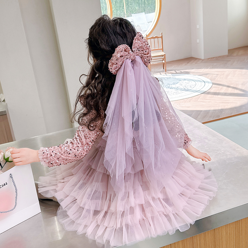 Baby Clothing Yarn - Gaun Bayi Perempuan Gaun Putri Elegan
