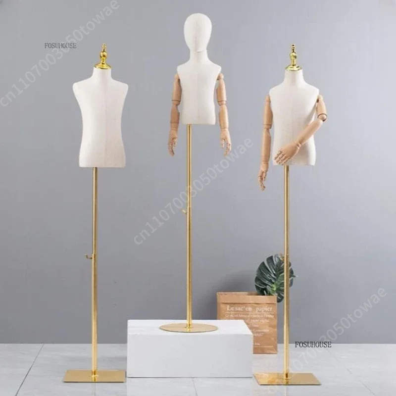 Baby Clothing Store - Manekin Torso Anak dengan Lengan yang
