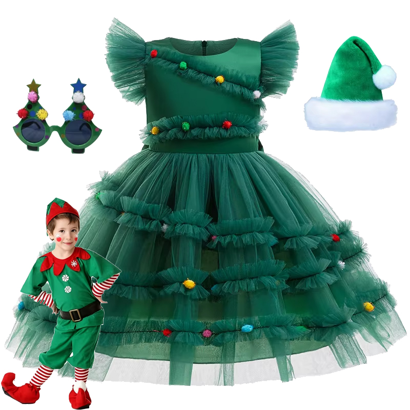 Baby Q Clothing - Gaun Natal Anak Perempuan 2025, Rok