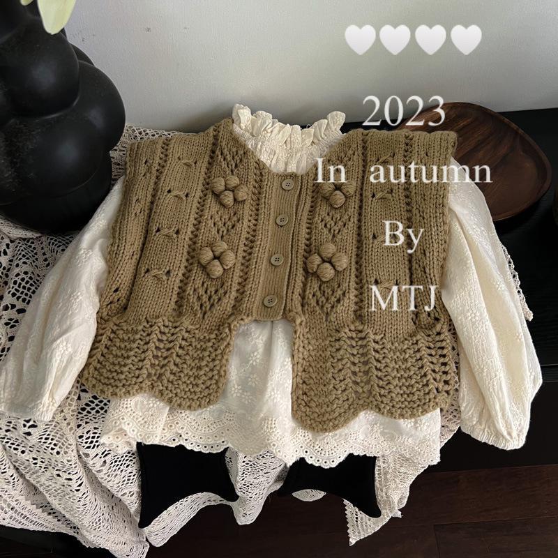 Knit Cardigan Infant - Kardigan rajut anak laki-laki perempuan, atasan