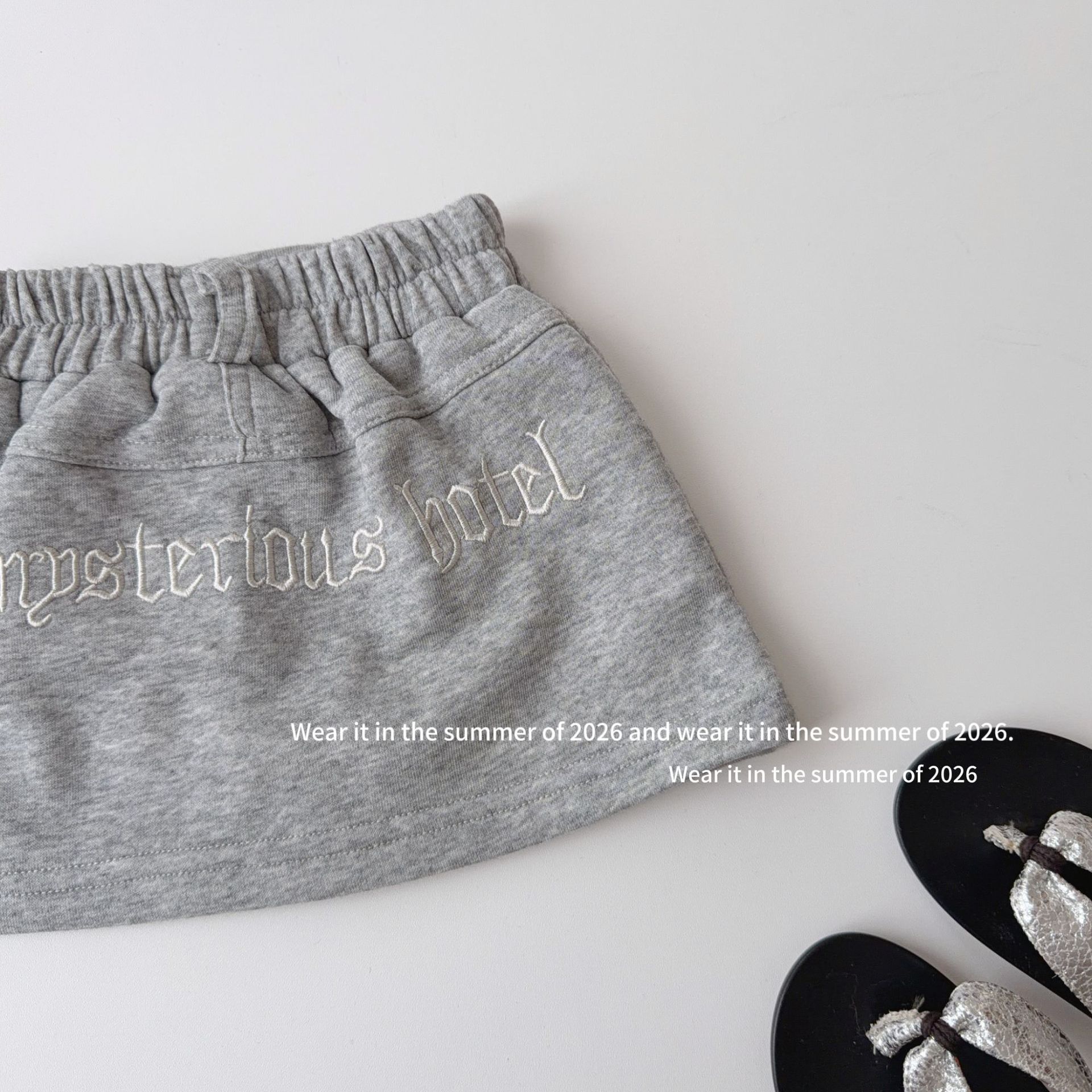 Baby Clothing Embroidery - Rok Anak Perempuan 2026 Musim Semi