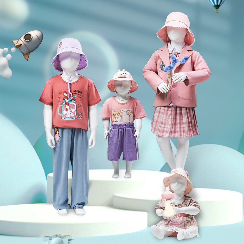 Baby Clothing Store - Manekin anak-anak untuk pajangan pakaian anak,