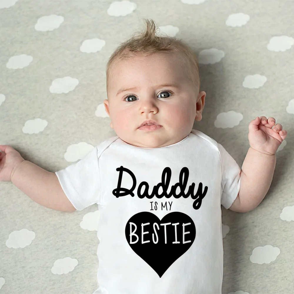 Daddy Is My Bestie Pakaian Bay - Baby Clothing Brand ulasan dan harga