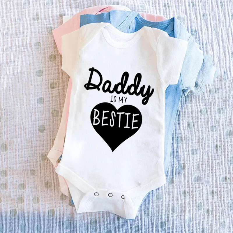 Daddy Is My Bestie Pakaian Bay - Baby Clothing Brand ulasan dan harga