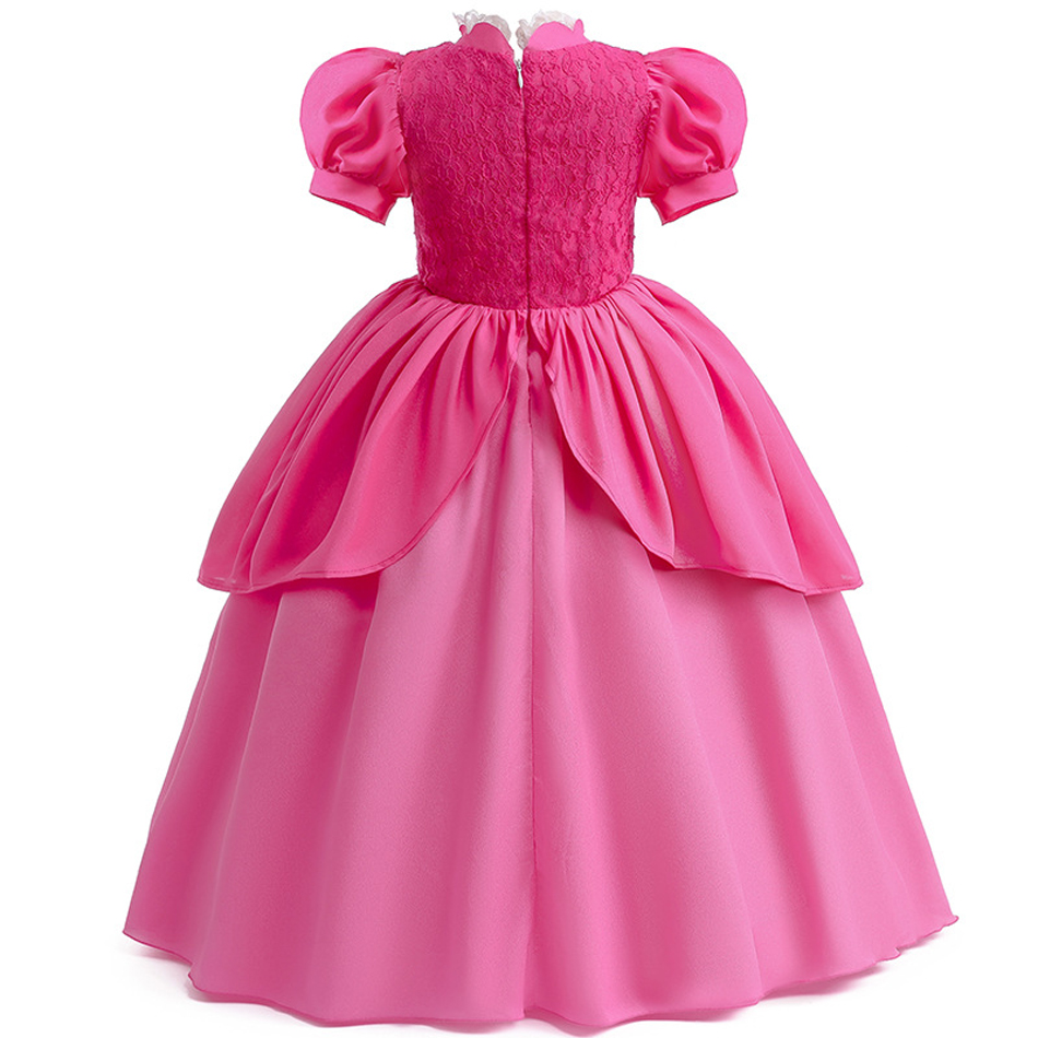 Gaun putri Persik untuk kostum - Baby Q Clothing ulasan dan harga