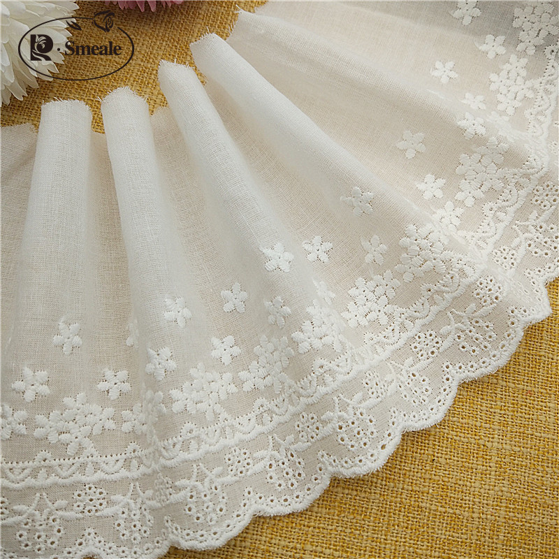 DIY renda bordir katun buatan  - Baby Clothing Embroidery ulasan dan harga