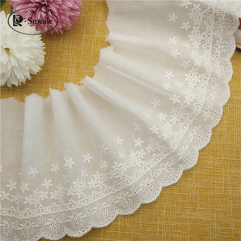 DIY renda bordir katun buatan  - Baby Clothing Embroidery ulasan dan harga