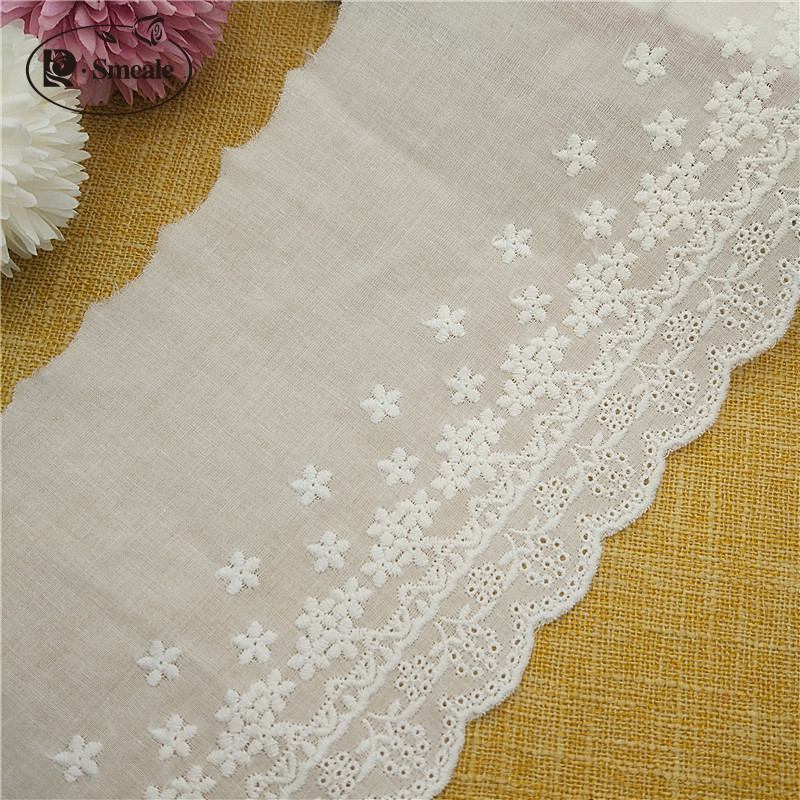 DIY renda bordir katun buatan  - Baby Clothing Embroidery ulasan dan harga