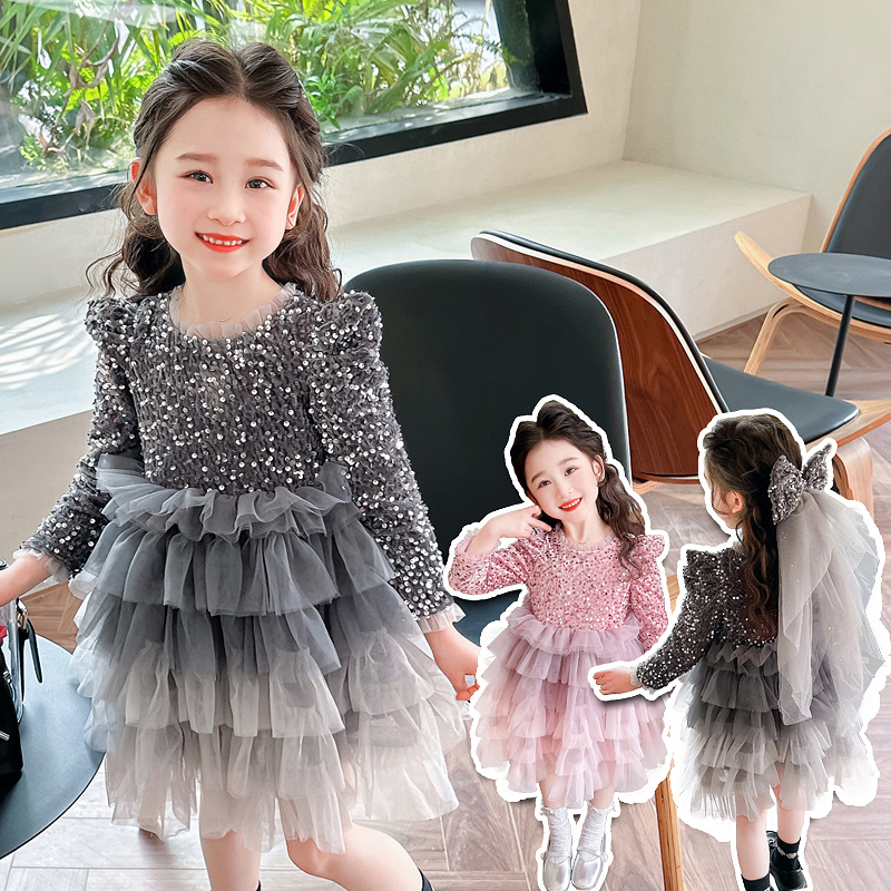 Gaun Bayi Perempuan Gaun Putri - Baby Clothing Yarn ulasan dan harga