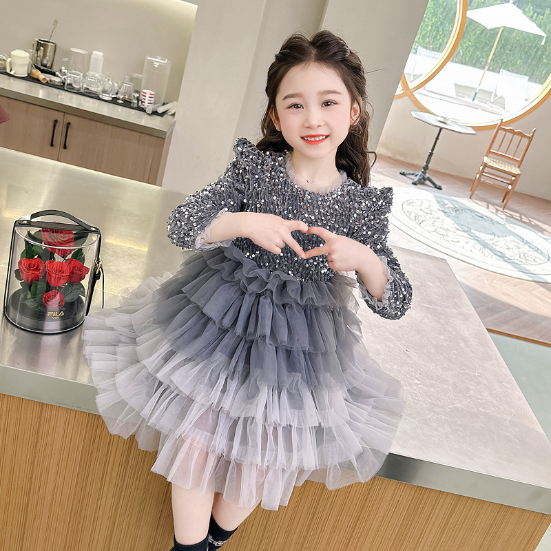 Gaun Bayi Perempuan Gaun Putri - Baby Clothing Yarn ulasan dan harga
