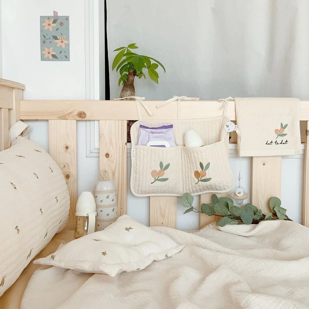 Tas Penyimpanan Samping Tempat - Baby Clothing For Bed ulasan dan harga