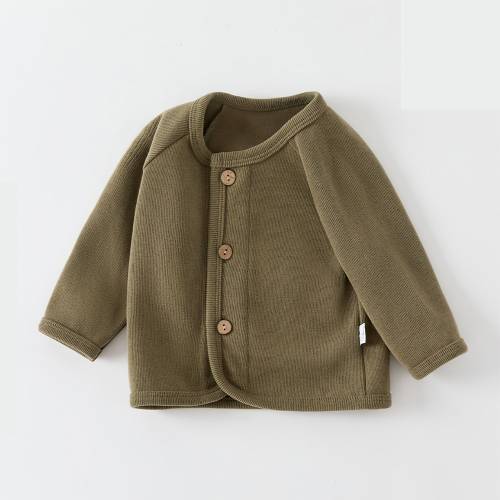 Kardigan Anak-anak Warna Solid - Knit Cardigan Infant ulasan dan harga