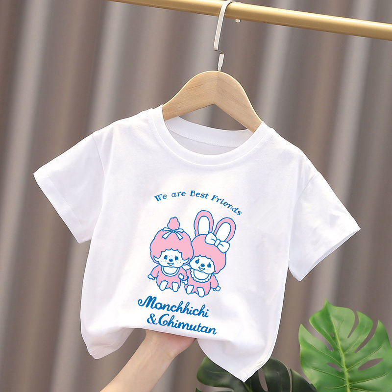 Kaus Anak-anak Monchhichi Kaus - Baby Clothing For Girls ulasan dan harga