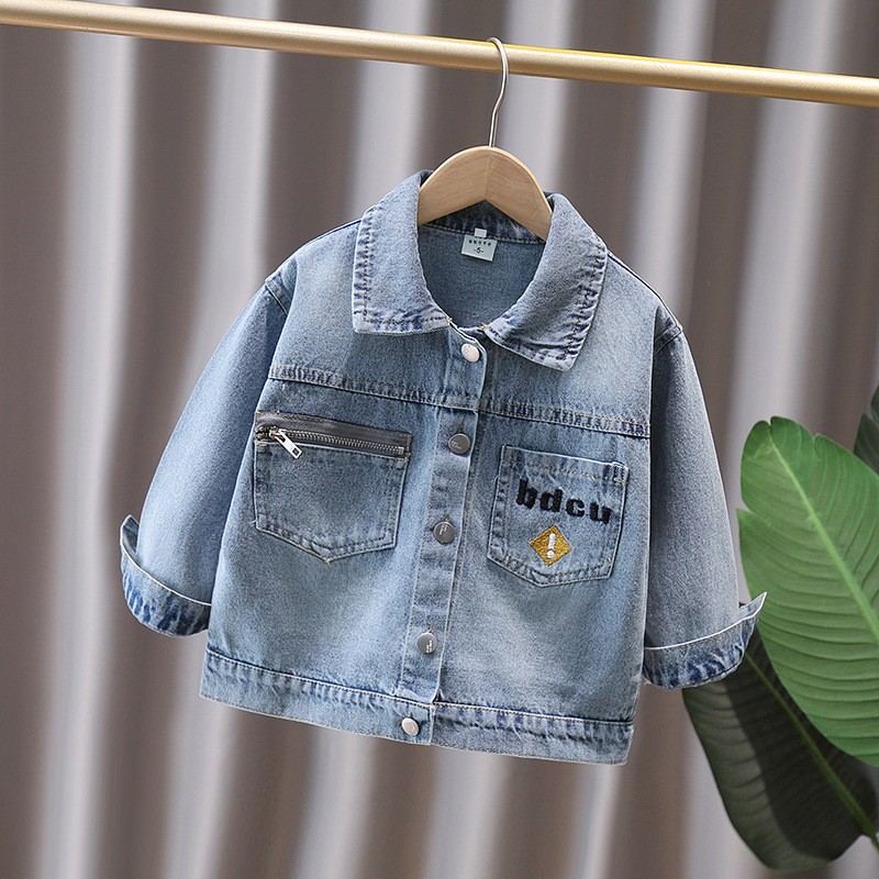 Jaket Denim Anak Bayi Gaya Luc - Baby Clothing For Girls ulasan dan harga