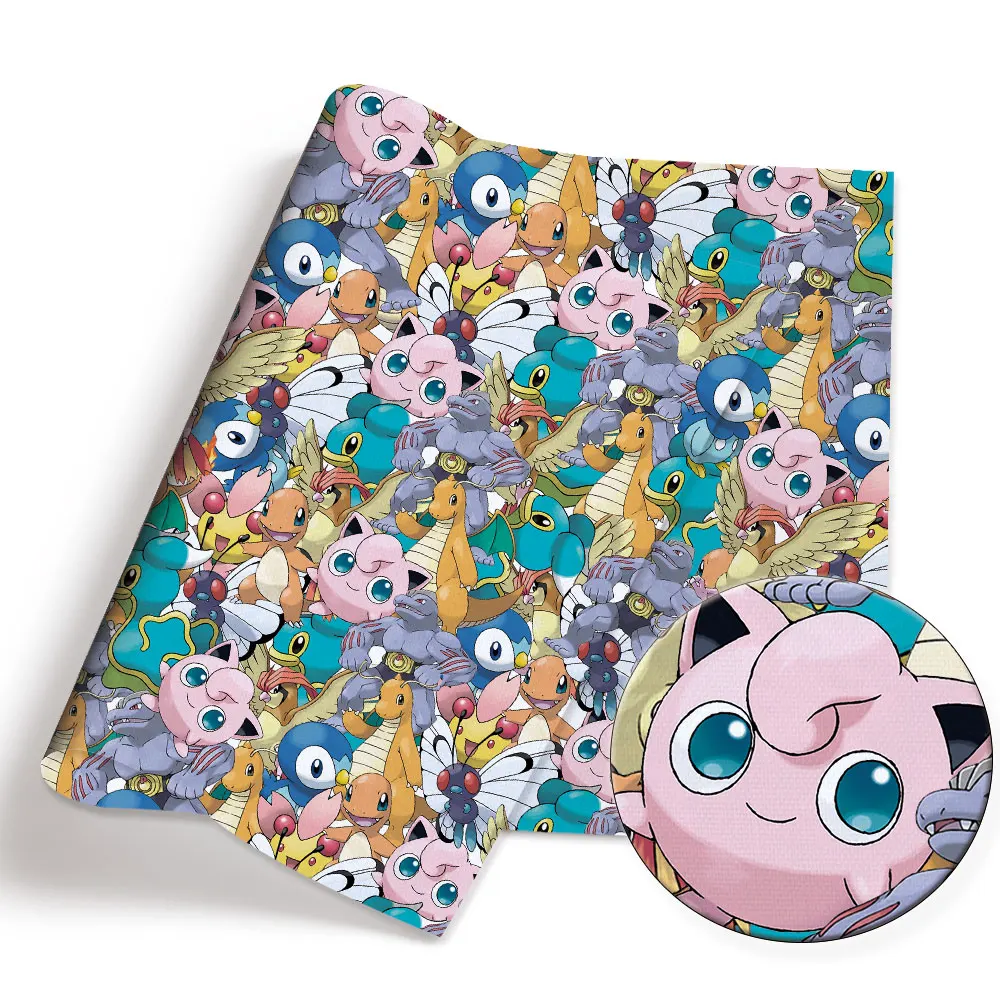 Pokemon kartun kain 140*50cm b - Baby Clothing In Japan ulasan dan harga