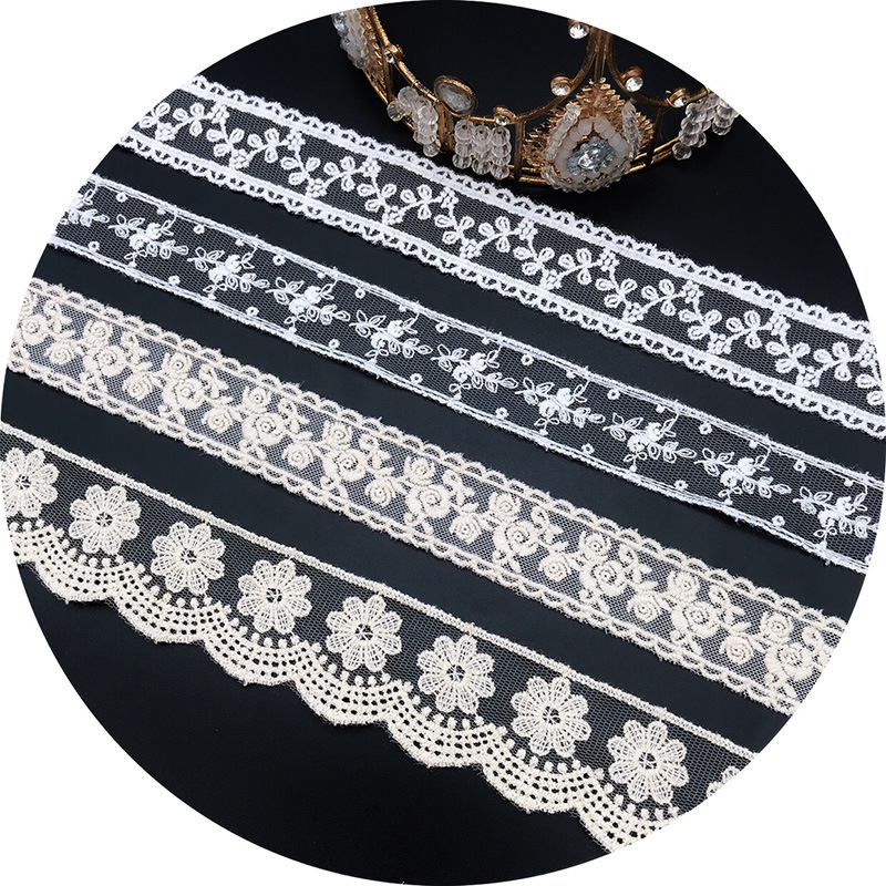 3Yard/Lot Aksesori Rok Gaun Ba - Baby Clothing Embroidery ulasan dan harga
