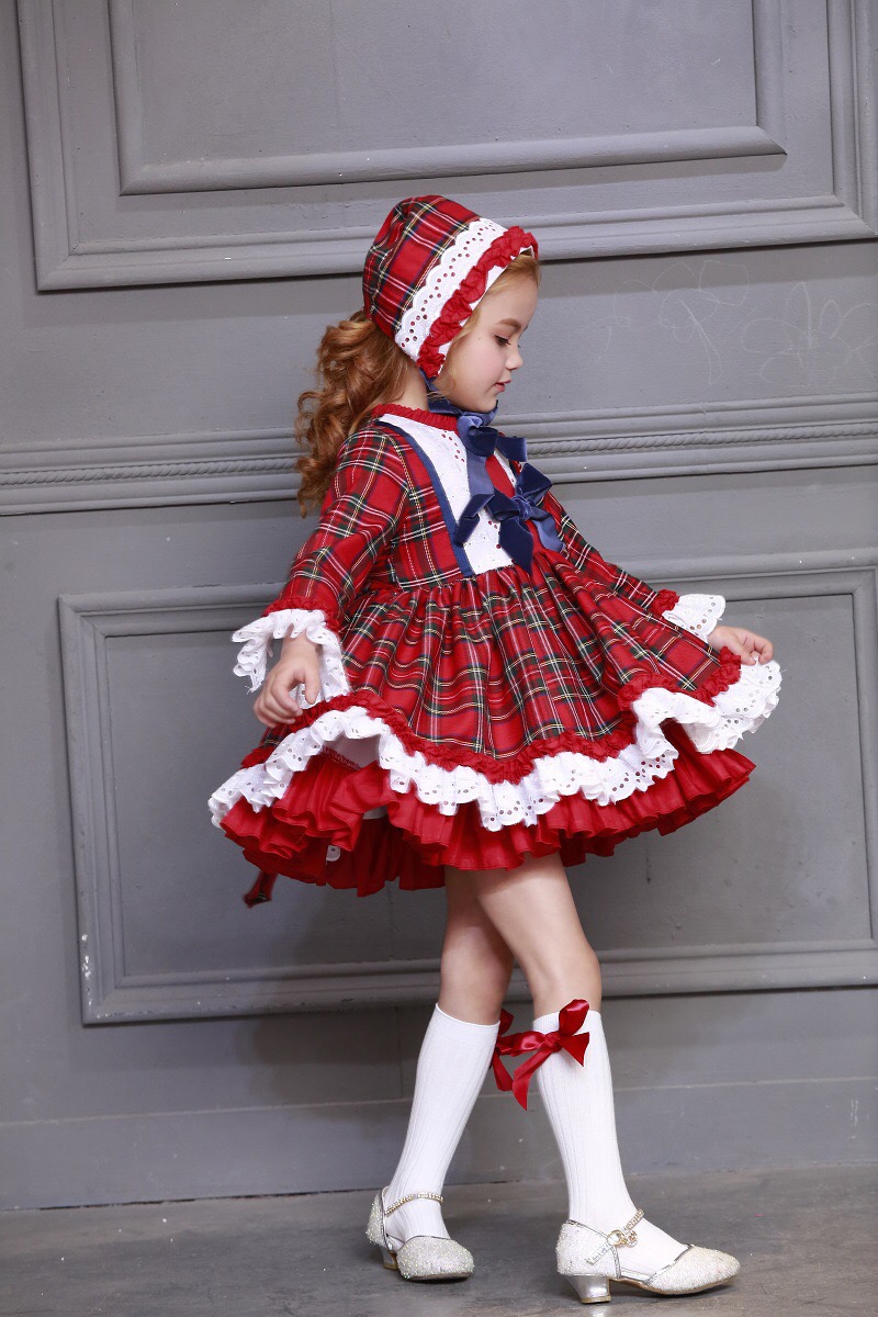 Gaun Putri Bola Pompom Spanyol - Baby Clothing For Girls ulasan dan harga